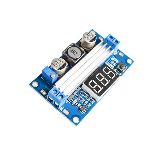 DC-DC Adjustable Boost Module 3-35V to 3.5-35V 100W with Digital Voltmeter