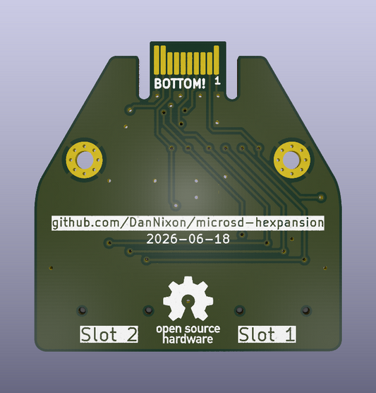 Dual SD Card Hexpansion - Preorder expected 2nd July