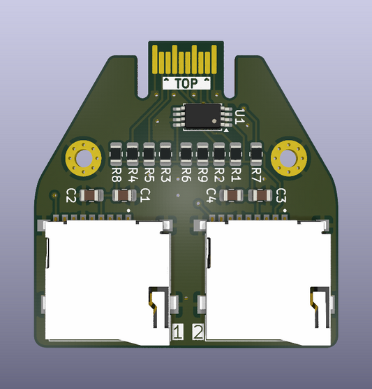 Dual SD Card Hexpansion - Preorder expected 2nd July